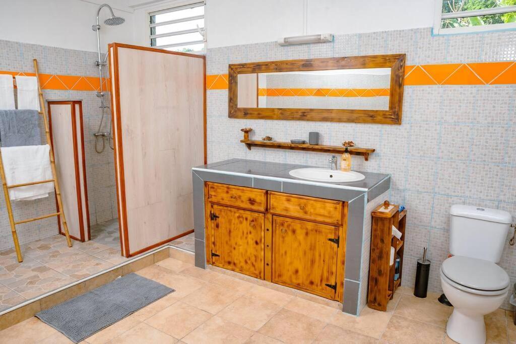 Villa Le Man Nima Les Abymes Exterior foto